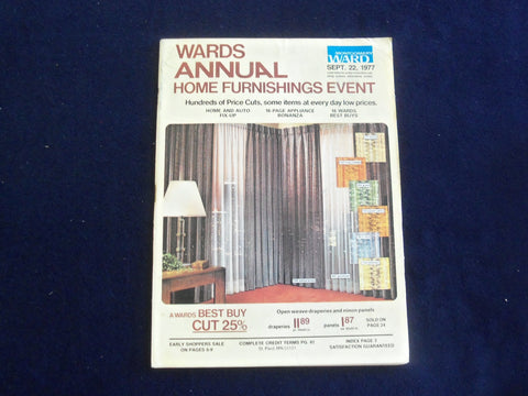 1977 MONTGOMERY WARD CATALOG-ANNUAL HOME FURNISHINGS EVENT -ST. PAUL, MN- J 8470