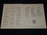 1936 HARTFORD ORATORIO SOCIETY SAMSON AND DELILAH PROGRAM - SAINT-SAENS - K 2053