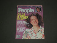 1989 JUNE 5 PEOPLE MAGAZINE - GILDA RADNER 1946-1989 - B 4681