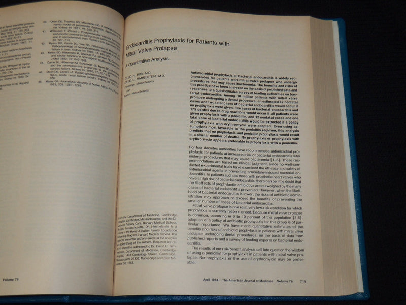 1983-1986 AMERICAN JOURNAL OF MEDICINE & SUPPLEMENTS VOLUMES LOT OF 7 - KD 1B