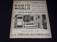 1928 JUNE 30 RADIO WORLD MAGAZINE NICE ELECTRONICS COVERS & ADS - E 2806