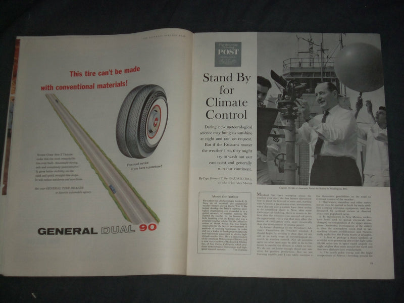 1958 NOVEMBER 29 THE SATURDAY EVENING POST MAGAZINE- ILLUSTRATED COVER- SP 2481L