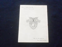 1946 JUNE 4 U.S. MILITARY ACADEMY GRADUATION EXERCISES PROGRAM - J 8364