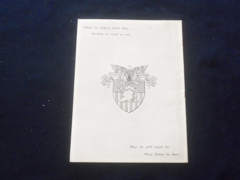 1946 JUNE 4 U.S. MILITARY ACADEMY GRADUATION EXERCISES PROGRAM - J 8364