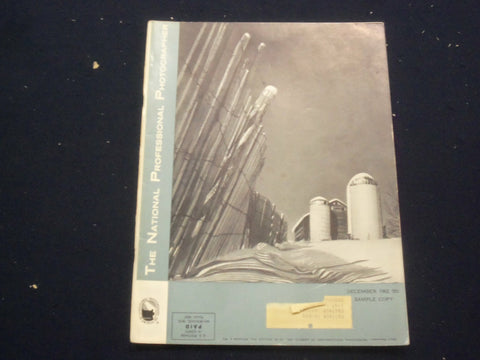 1962 DECEMBER NATIONAL PROFESSIONAL PHOTOGRAPHER - PHOTOS & ARTICLES - ST 6628