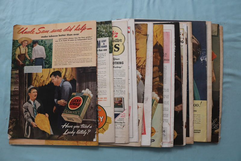 1936-1940 HOME ARTS NEEDLECRAFT MAGAZINE - LOT OF 17 - O 3969