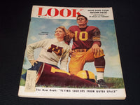 1953 OCTOBER 20 LOOK MAGAZINE - MINNESOTA FOOTBALL'S GIEL FRONT COVER - E 20482