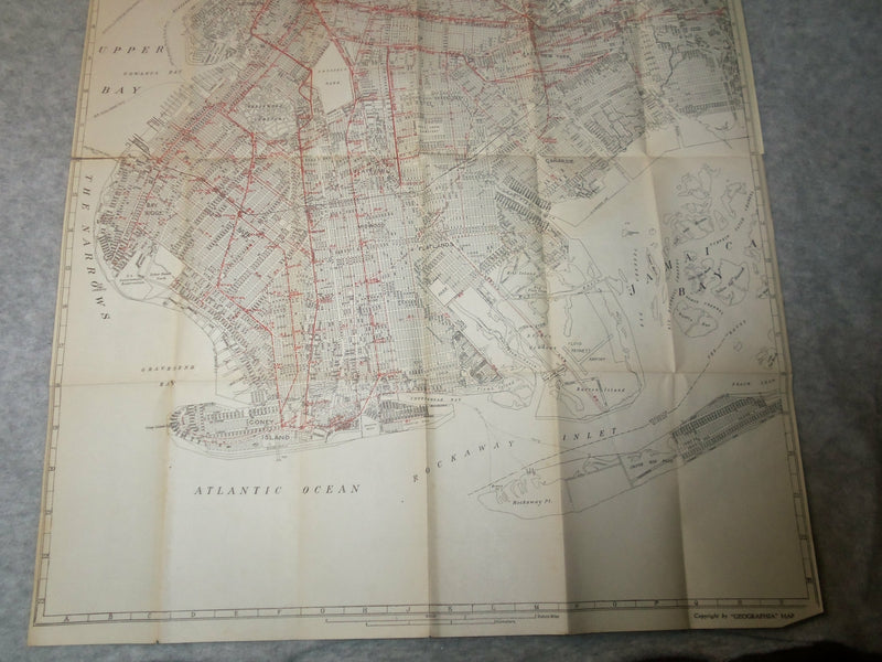 1931 COMPLETE GUIDE TO BROOKLYN - J 6322