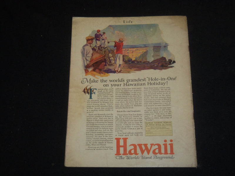 1927 OCTOBER 13 LIFE MAGAZINE - JUST BETWEEN US GIRLS - SP 2857