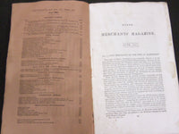 1840-1841 HUNT'S MERCHANTS MAGAZINE AND COMMERCIAL REVIEW LOT OF 7 - WR 340A