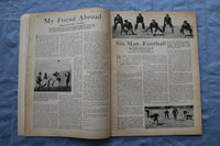 1938 OCTOBER THE OPEN ROAD FOR BOYS MAGAZINE - SIX-MAN FOOTBALL - ST 5510K