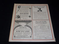 1914 AUGUST 1 THE COUNTRY GENTLEMAN MAGAZINE ILLUSTRATED COVER ART - E 2907