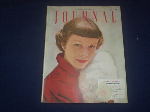 1949 JANUARY LADIES' HOME JOURNAL MAGAZINE - PHOTOS, ARTICLES & ADS - ST 3398I