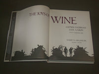 1975 THE JOYS OF WINE BOOK BY CLIFTON FADIMAN & SAM AARON- GREAT PHOTOS - I 1461