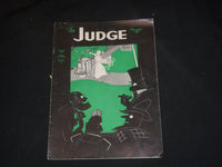 1938 AUGUST JUDGE MAGAZINE - ILLUSTRATED COVER - ST 5764