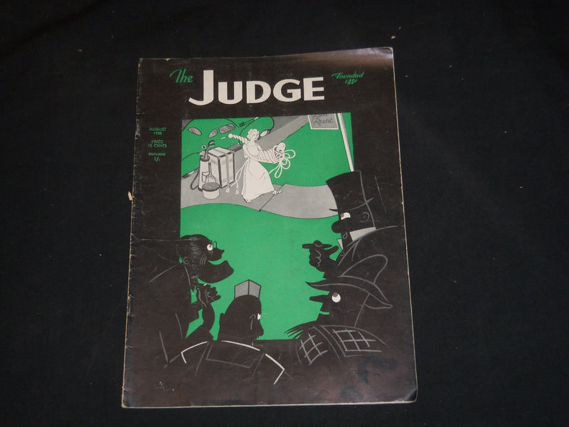 1938 AUGUST JUDGE MAGAZINE - ILLUSTRATED COVER - ST 5764