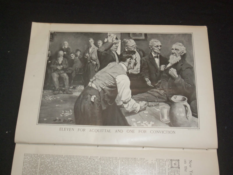 1910 JANUARY 22 HARPER'S WEEKLY MAGAZINE - TSAR & THE PRINCE OF WALES - ST 6364