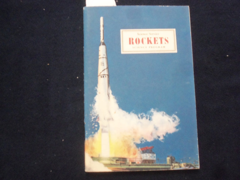 1960 ROCKETS - SCIENCE SERVICE PROGRAM SOFTCOVER BOOK BY WILLY LEY - J 9660