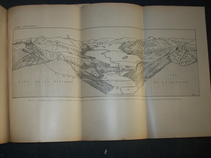 1920-1938 LE GLOBE JOURNAL GEOGRAPHIQUE-BULLETIN & MEMOIRES- LOT OF 34- WR 1199J