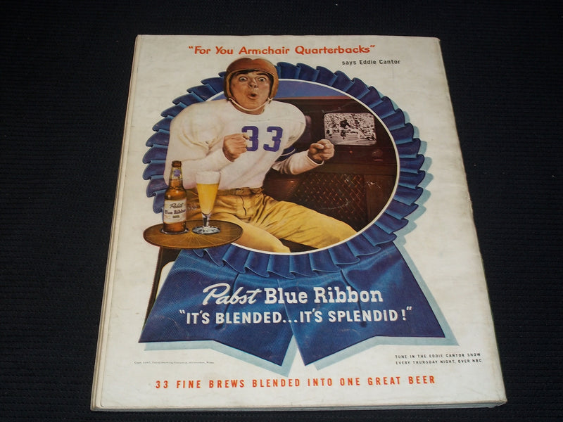 1947 NOVEMBER ESQUIRE MAGAZINE - NICE FOOTBALL FRONT COVER - E 5137