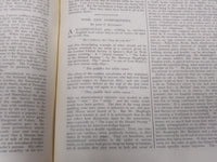 1910 SATURDAY REVIEW 2 BOUND VOLUMES - COMPLETE YR- PUBLISHED IN LONDON - R 1119