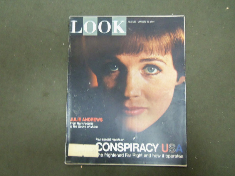 1965 JANUARY 26 LOOK MAGAZINE - JULIE ANDREWS - ST 2904