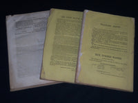 1843-1847 WESTMINSTER REVIEW MAGAZINE LOT OF 3 ISSUES - WR 260