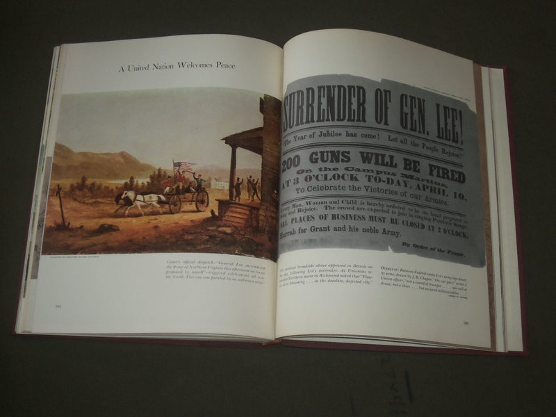 1960 THE AMERICAN HERITAGE PICTURE HISTORY OF THE CIVIL WAR SET OF 3 - I 1502