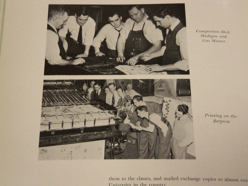 1942 ARIES FORDHAM COLLEGE YEARBOOK - BRONX, NY - GREAT CLASS PHOTOS - YB 750