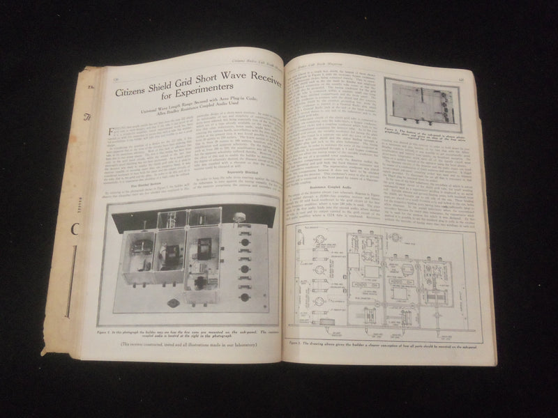 1928 MARCH CITIZENS RADIO CALL BOOK - A COMPLETE RADIO CYCLOPEDIA - B 432G