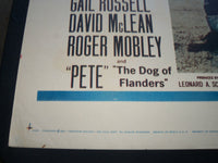 1961 THE SILENT CALL MOVIE POSTER - GAIL RUSSELL - DAVID MCLEAN- MOBLEY - P 522
