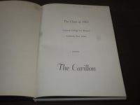 1963 CARILLON CALDWELL COLLEGE FOR WOMEN YEARBOOK - NEW JERSEY - PHOTOS- YB 1013