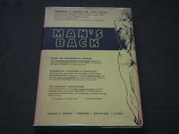 1953 MAN'S BACK HARDCOVER BOOK BY THEODORE A. WILLIS M. D. - KD 6215
