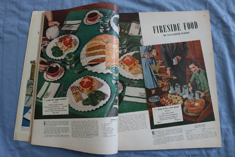 1942 OCTOBER MCCALL'S MAGAZINE - AND WE WERE YOUNG BY E. ALEXANDER - SP 4786C
