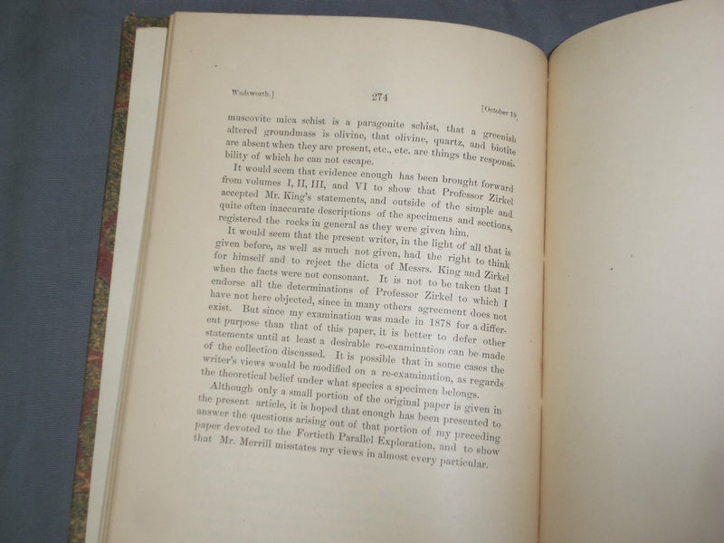 1881 SOME POINTS RELATING TO THE GEOLOGICAL EXPLORATION OF 40TH PARALLEL- J 4871