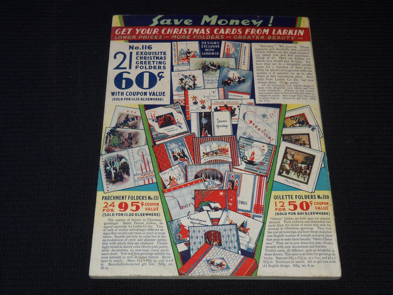 1935 FALL & WINTER LARKIN CO. CATALOG NO. 114 - NICE ILLUSTRATIONS - J 7864