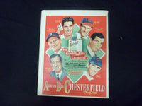1948 APRIL 27 LOOK MAGAZINE - BASEBALL MAN'S CIGARETTE ADD BACK COVER - ST 2780