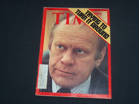 1975 JANUARY 20 TIME MAGAZINE - GERALD R. FORD - T 2202