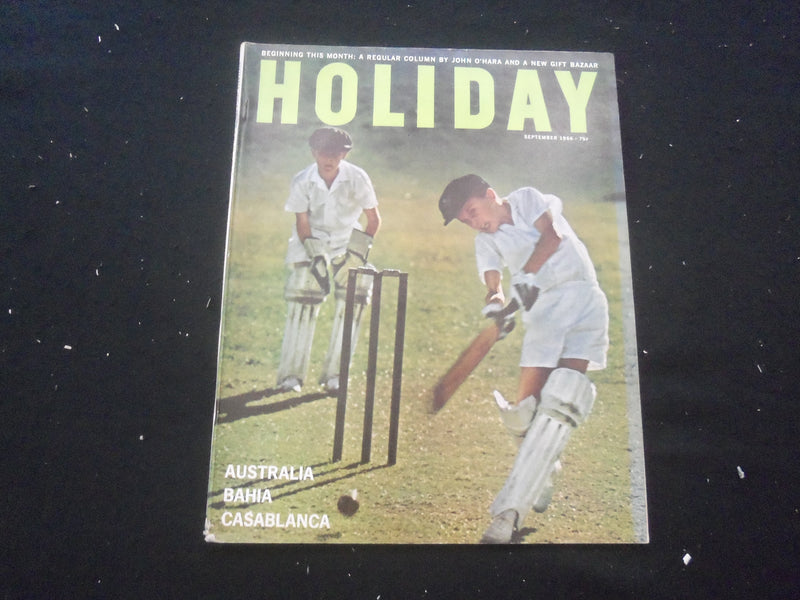 1966 SEPTEMBER HOLIDAY MAGAZINE - AUSTRALIA - BAHIA - CASABLANCA - SP 8618R
