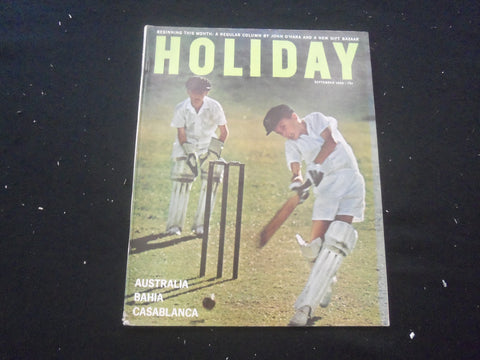 1966 SEPTEMBER HOLIDAY MAGAZINE - AUSTRALIA - BAHIA - CASABLANCA - SP 8618R