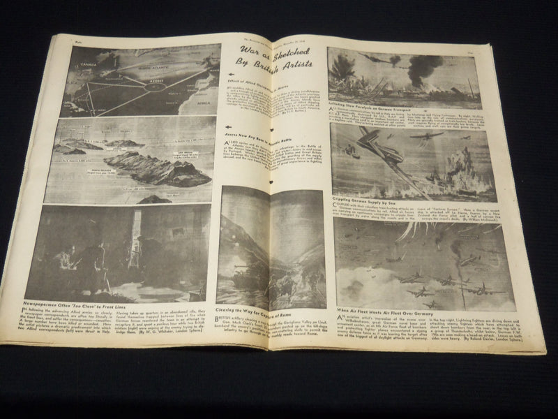 1943 DECEMBER 26 ROCHESTER DEMOCRAT SUNDAY MAGAZINE SECTION - NP 8944
