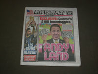 2018 JULY 16 NEW YORK POST NEWSPAPER - NY GOV ANDREW CUOMO $10B BOONDOGGLE