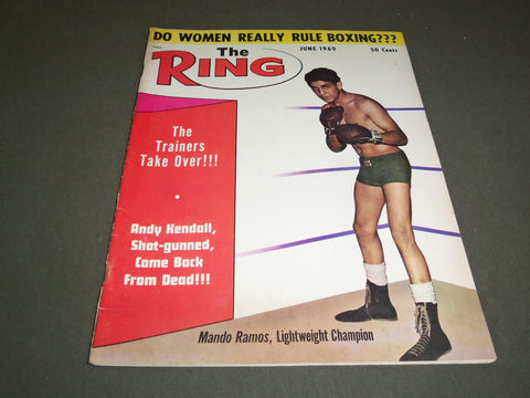 1969 JUNE THE RING MAGAZINE - MANDO RAMOS - SP 5302