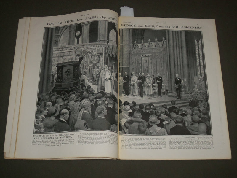 1929 JULY 13 THE SPHERE MAGAZINE - THANKSGIVING NUMBER - SP 8316