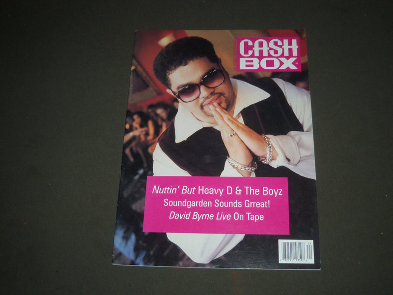 1994 JUNE 18 CASHBOX MAGAZINE - HEAVY D & THE BOYZ COVER - SP 3584
