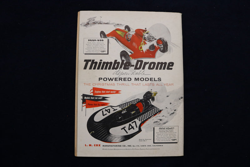 1960 JANUARY MODEL AIRPLANE NEWS MAGAZINE - BOEING P-12F COVER - E 11550
