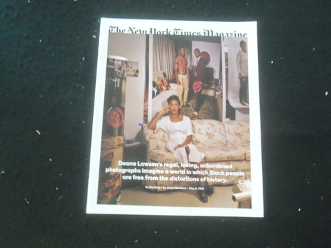 2021 MAY 9 THE NEW YORK TIMES MAGAZINE - AS SHE SEES - DEANA LAWSON - SP 8010T