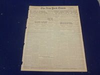1919 MAY 30 NEW YORK TIMES - NC-4 GOES TO PLYMOUTH - NT 9254