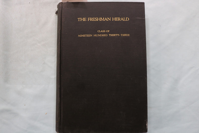 1933 THE FRESHMAN HERALD PRINCETON UNIVERSITY YEARBOOK - PRINCETON, NJ - YB 3582