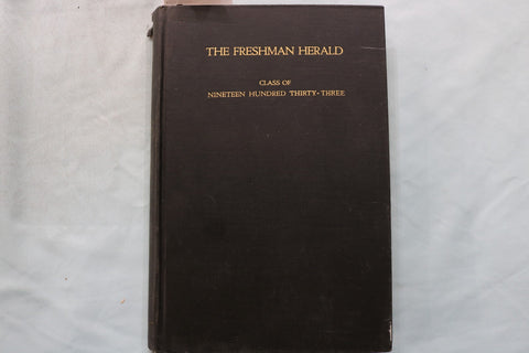 1933 THE FRESHMAN HERALD PRINCETON UNIVERSITY YEARBOOK - PRINCETON, NJ - YB 3582